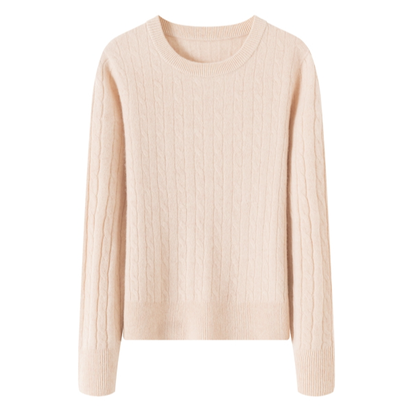 牦牛绒圆领一线成衣打底衫30022宽松加厚纯色