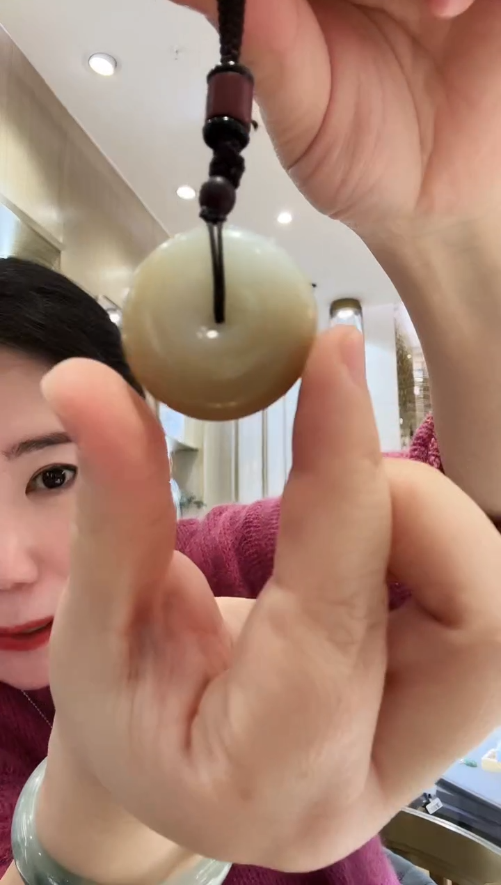 颈饰未镶嵌和田玉金*贝【5】