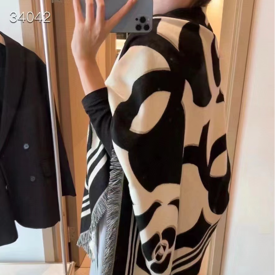 内蒙古厂家直邮130️130大洋气百搭羊绒保暖秋冬冬季围巾披肩外搭