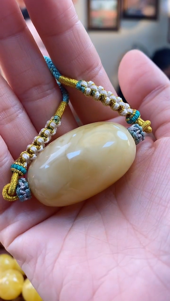 【闪购商品】琥珀颈饰未镶嵌吊坠