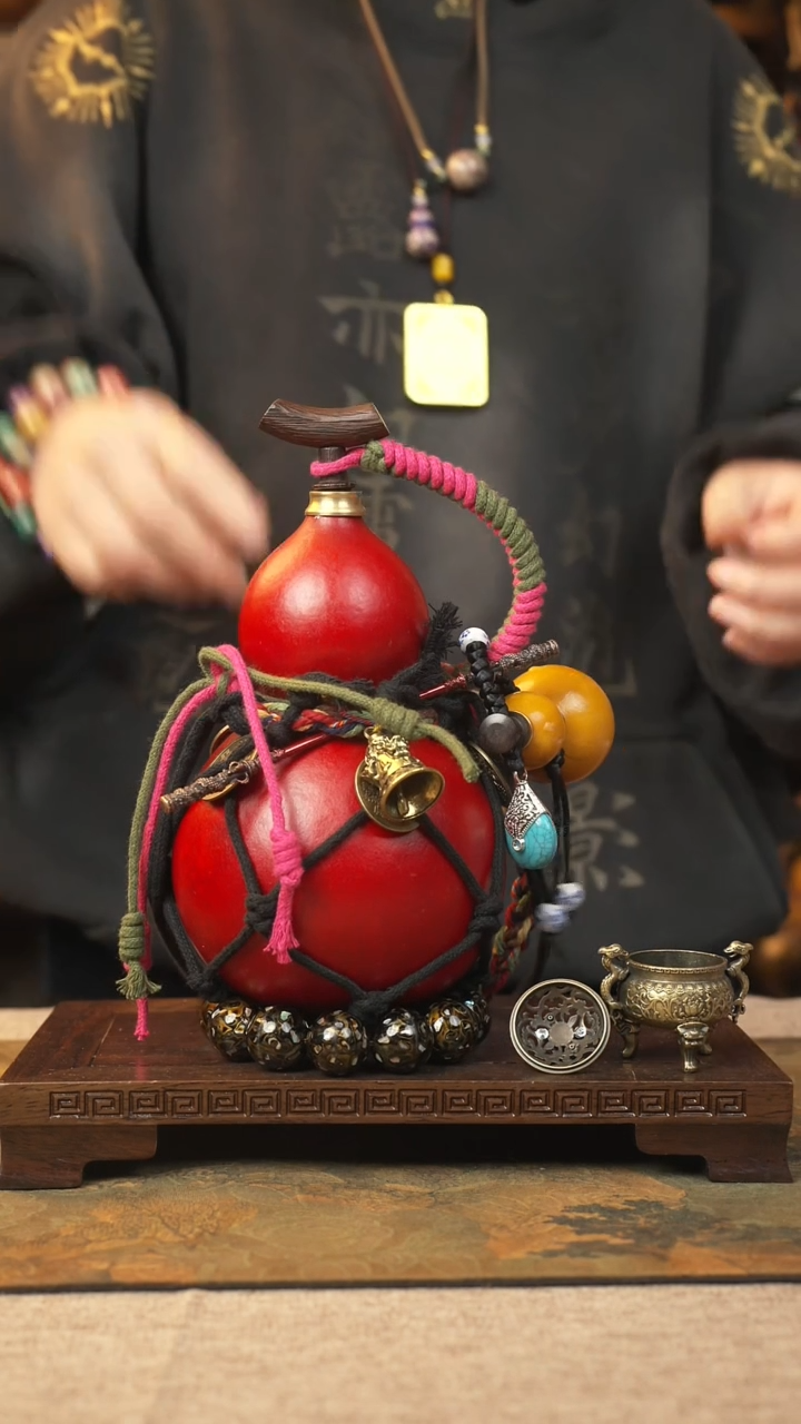 【闪购商品】060大漆葫芦一物一拍记葫堂出品