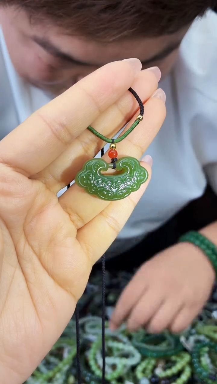 和田玉未镶嵌颈饰多样性发货拍一发一