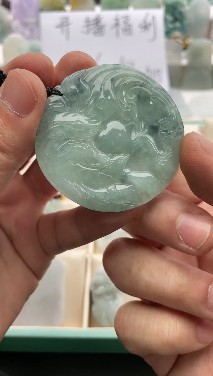 【闪购商品】翡翠颈饰未镶嵌..../2/13/ 36