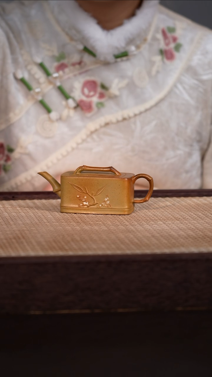 茶壶紫砂段泥柴烧 90cc