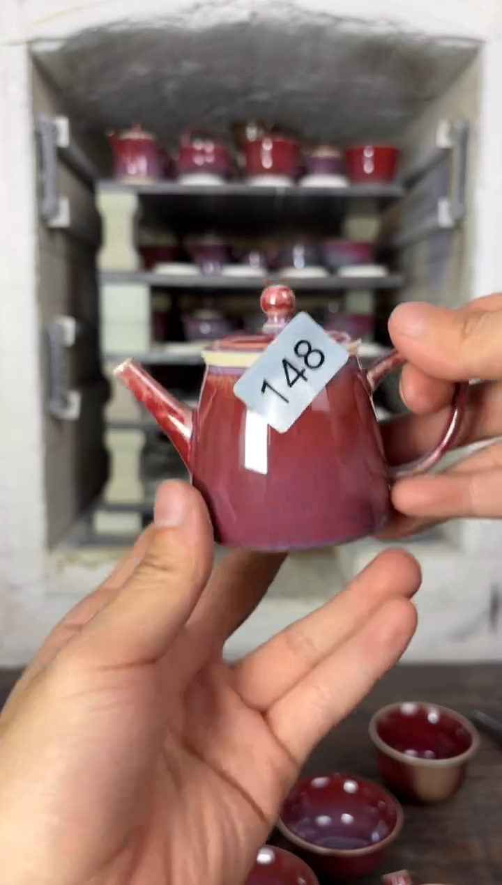 【闪购商品】摆件钧瓷窑变精品茶器