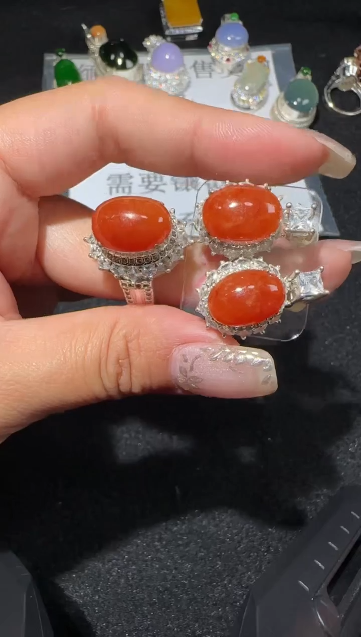 【闪购商品】翡翠耳饰未镶嵌多样性发货拍一发二