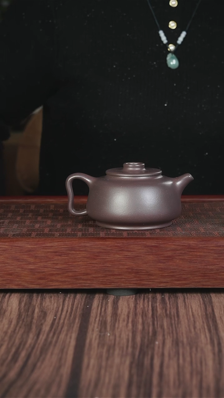 【闪购商品】紫砂茶壶cw  全手工  镜圆