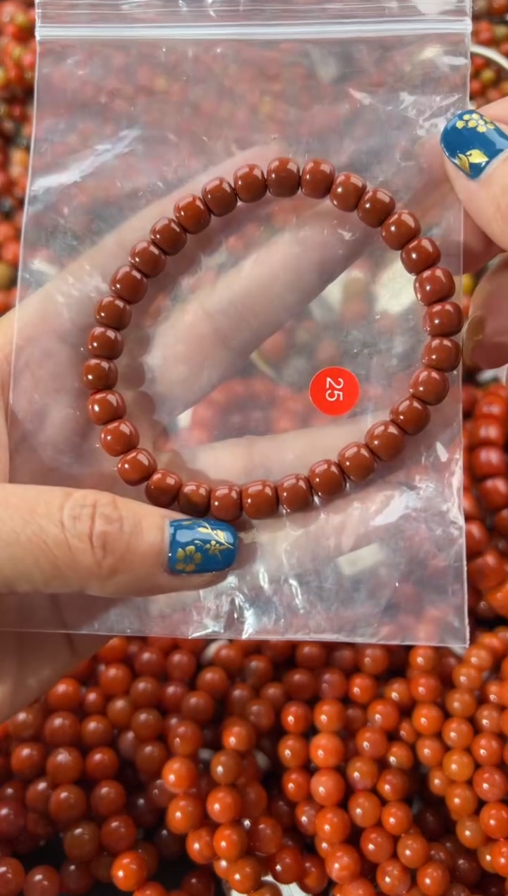 未镶嵌手串南红玛瑙7+