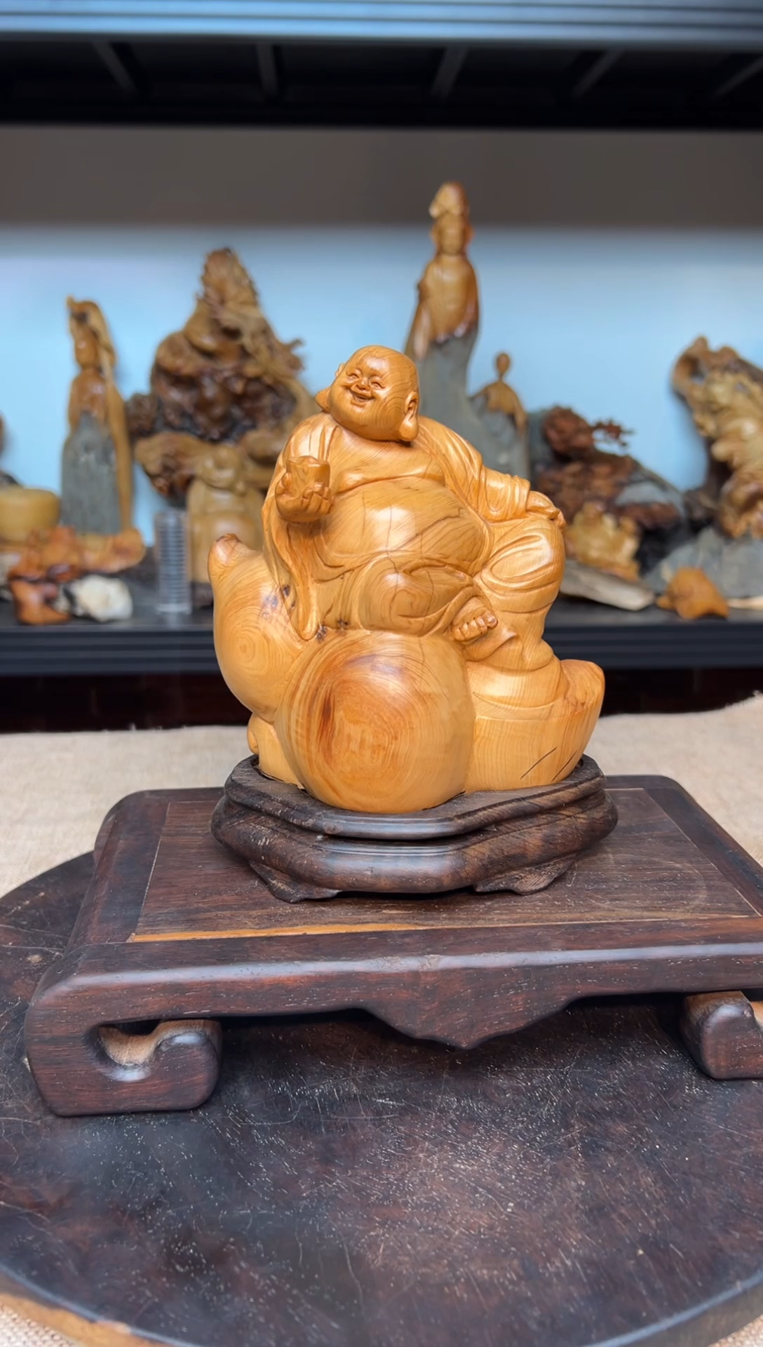 柏木（崖柏）崖柏雕刻件