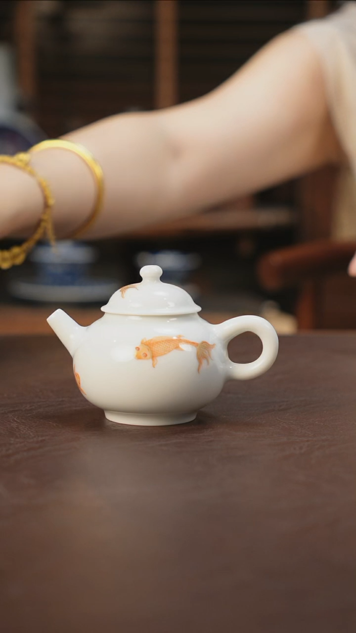 杯景德镇陶瓷杯碗柴烧多人F64