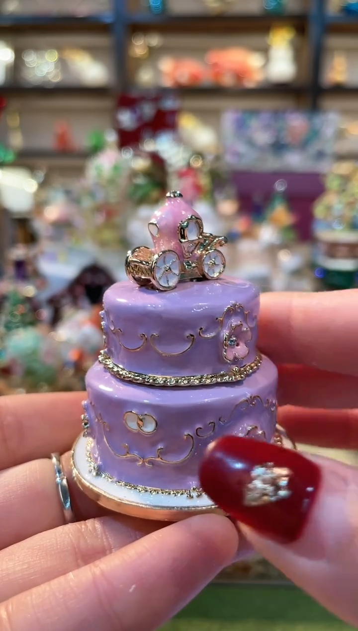 【闪购商品】珐琅彩精致首饰盒