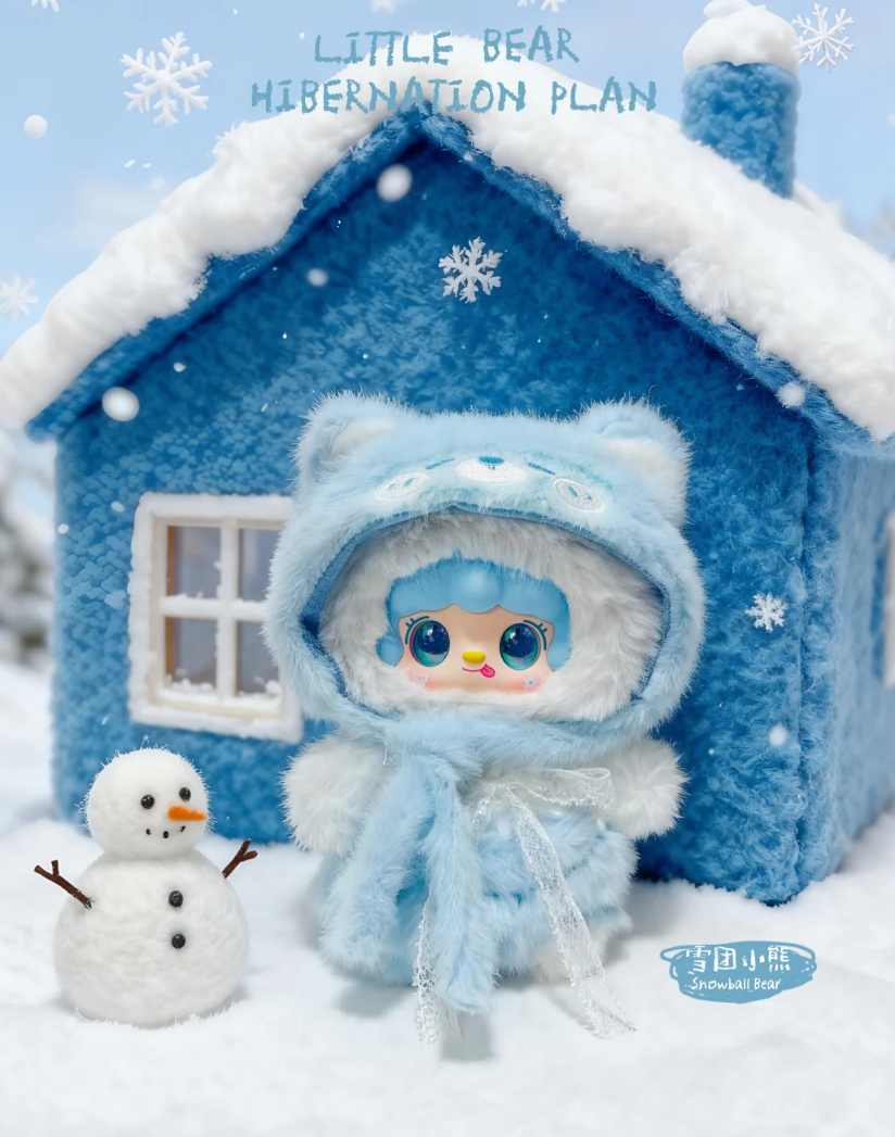 【Yoyou潮玩拆盒】氧氧小熊冬日