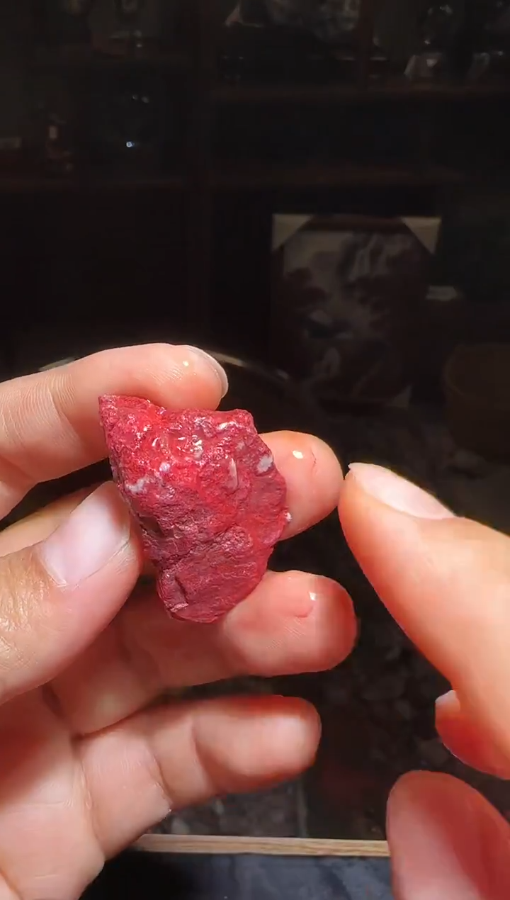 天然辰砂朱砂毛料20