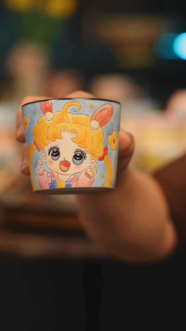 【闪购商品】摆件景德镇釉下彩绘设计师款式陶瓷