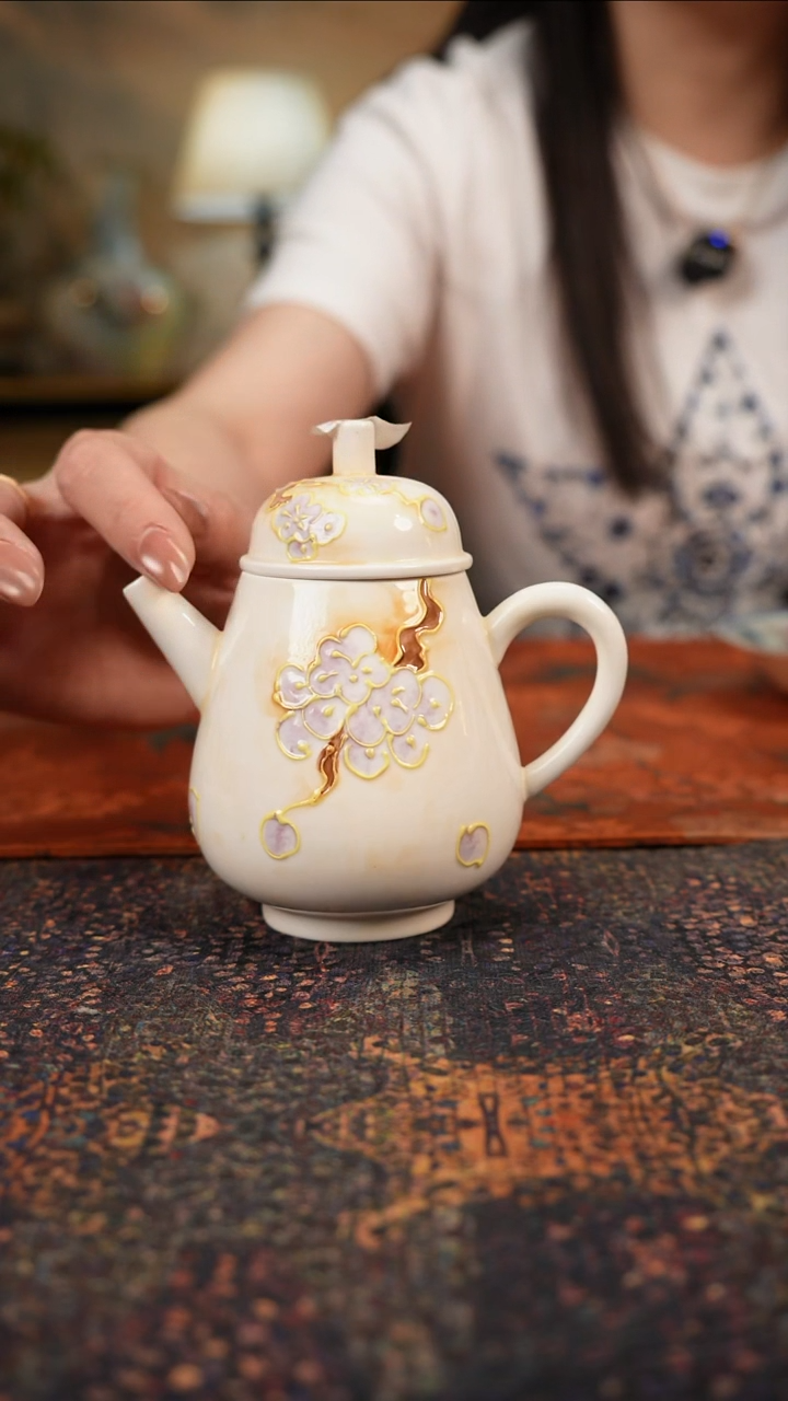 杯麟*@景德镇陶瓷杯碗柴烧多人