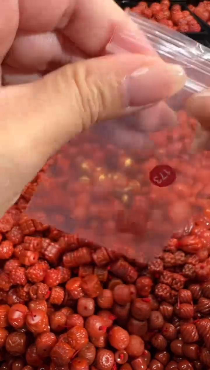 南红玛瑙未镶嵌颈饰1