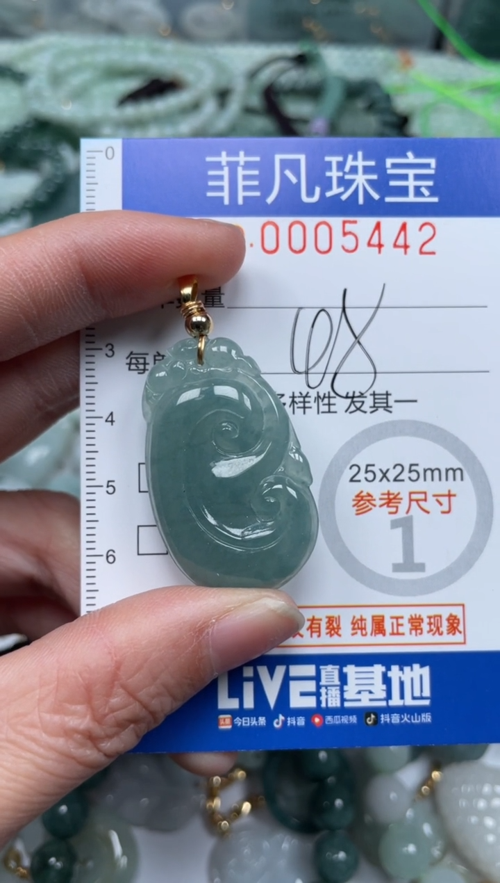 【闪购商品】翡翠颈饰未镶嵌00..5442