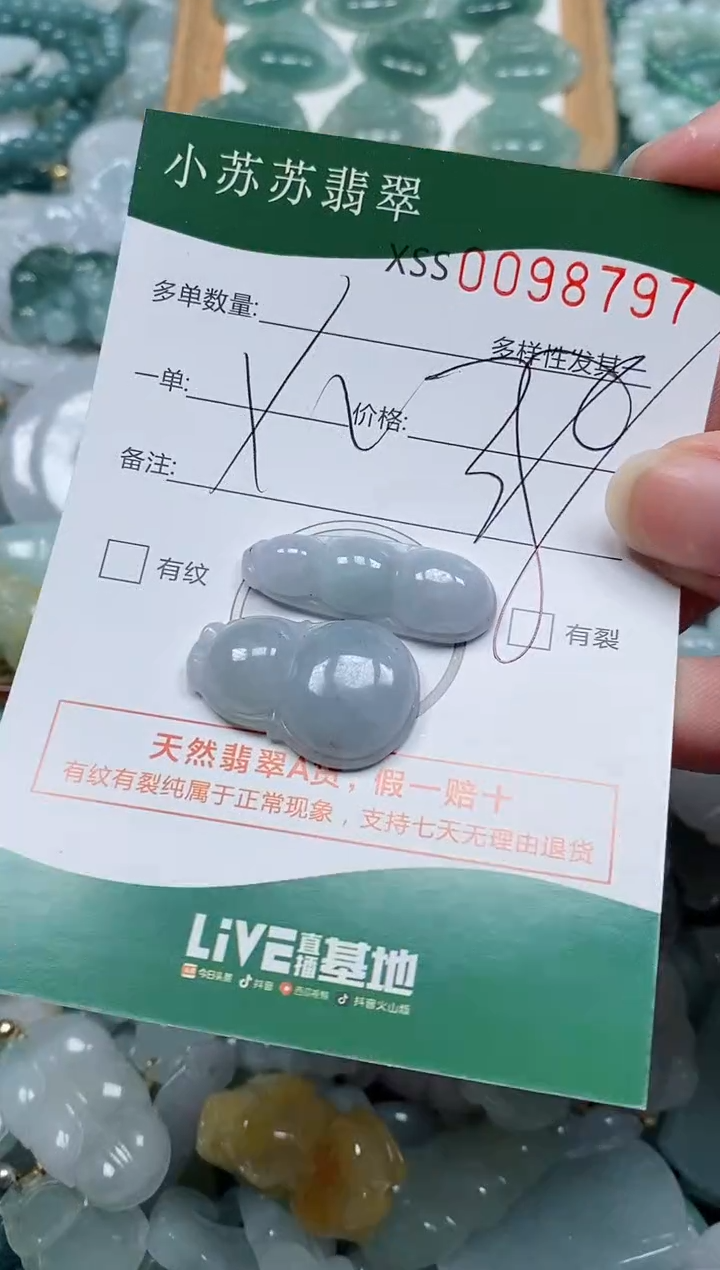 【闪购商品】翡翠颈饰未镶嵌闪购商品0098797