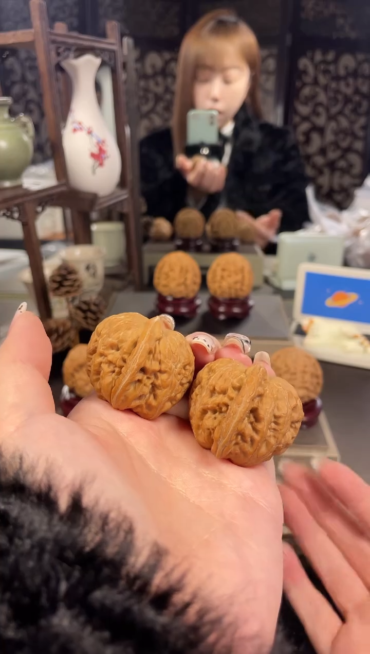 【闪购商品】文玩核桃把件平谷元宝39尺-10