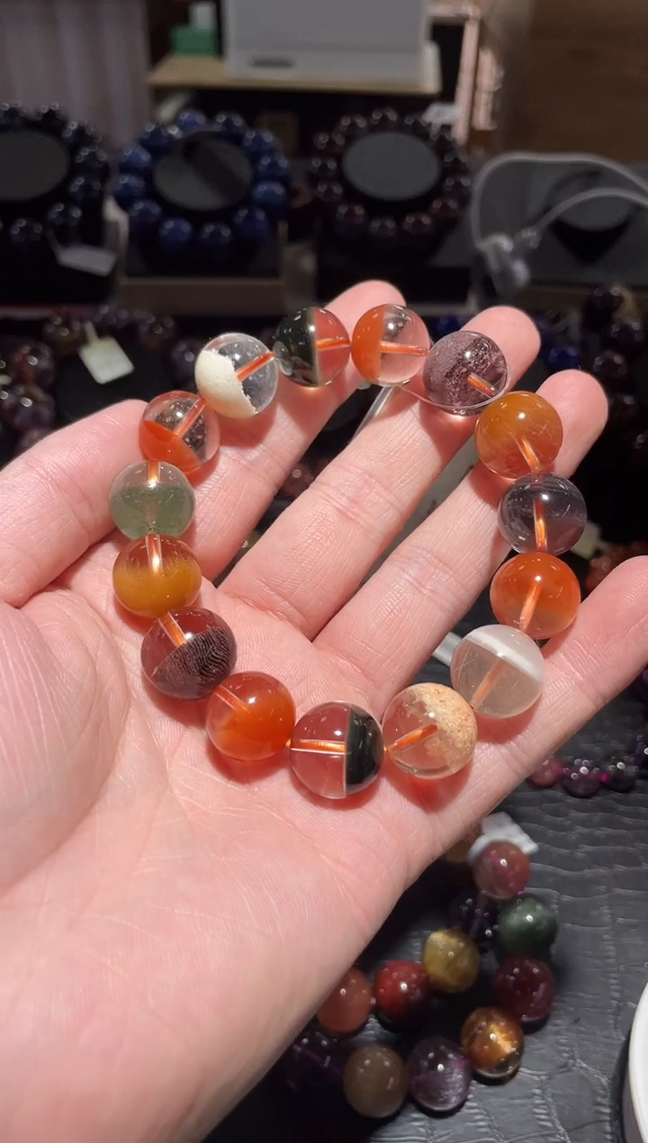 【闪购商品】水晶手链未镶嵌多宝单圈A15