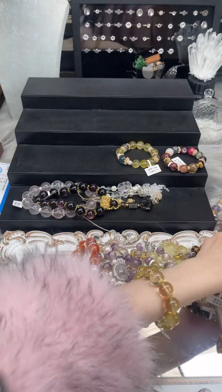 【闪购商品】水晶手链未镶嵌天然水晶 多样性发货