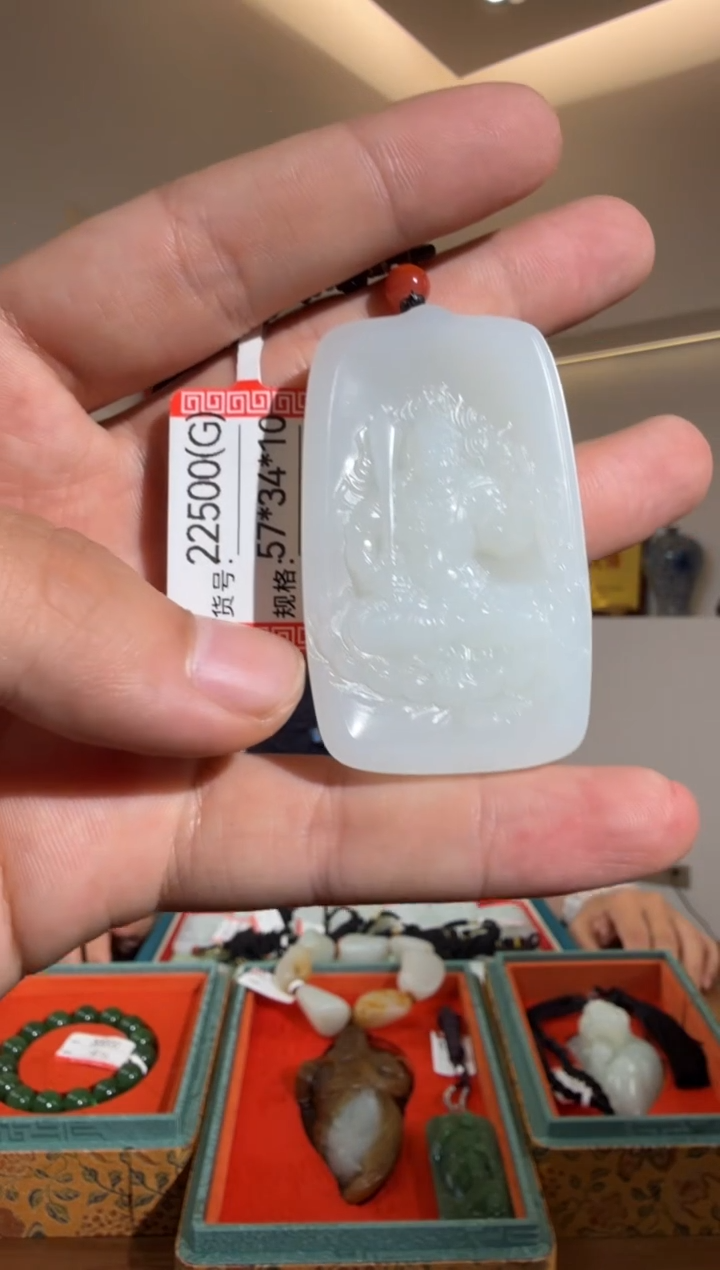 和田玉未镶嵌颈饰G