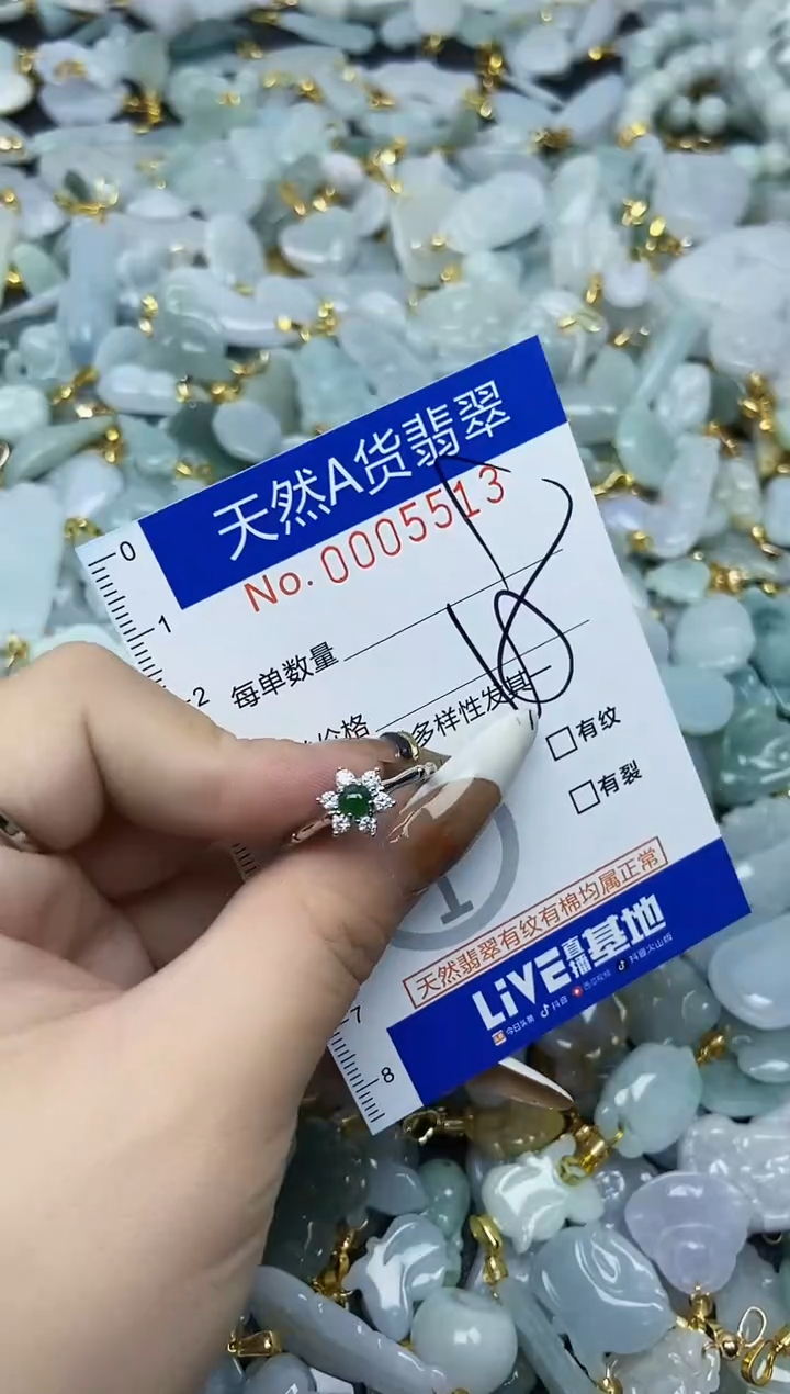 【闪购商品】翡翠颈饰未镶嵌天然A货翡翠