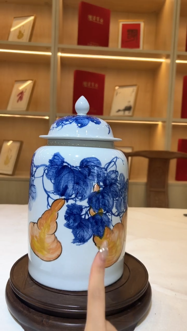 其他崔景哲-瓷器-C小-大福禄