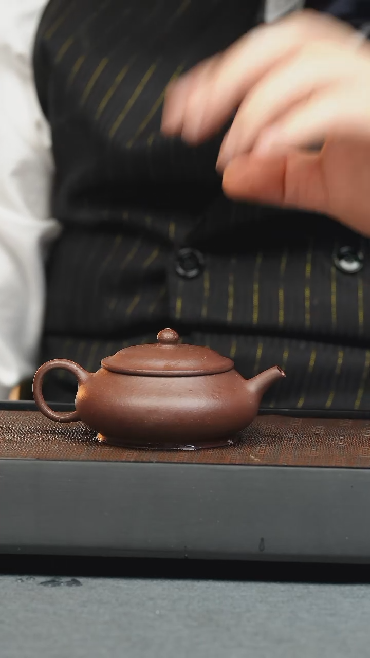 【闪购商品】紫砂茶壶五堂 明炉-孟臣款