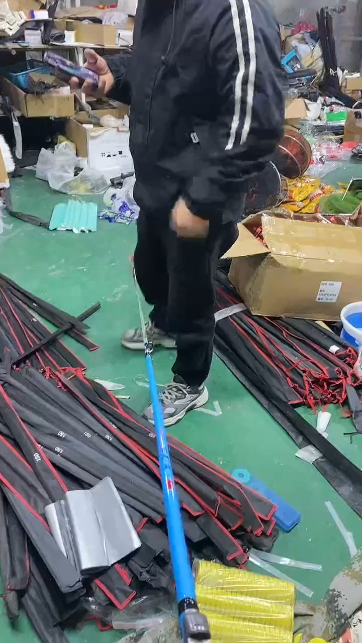 1.3米筏竿三支颜色随机微瑕