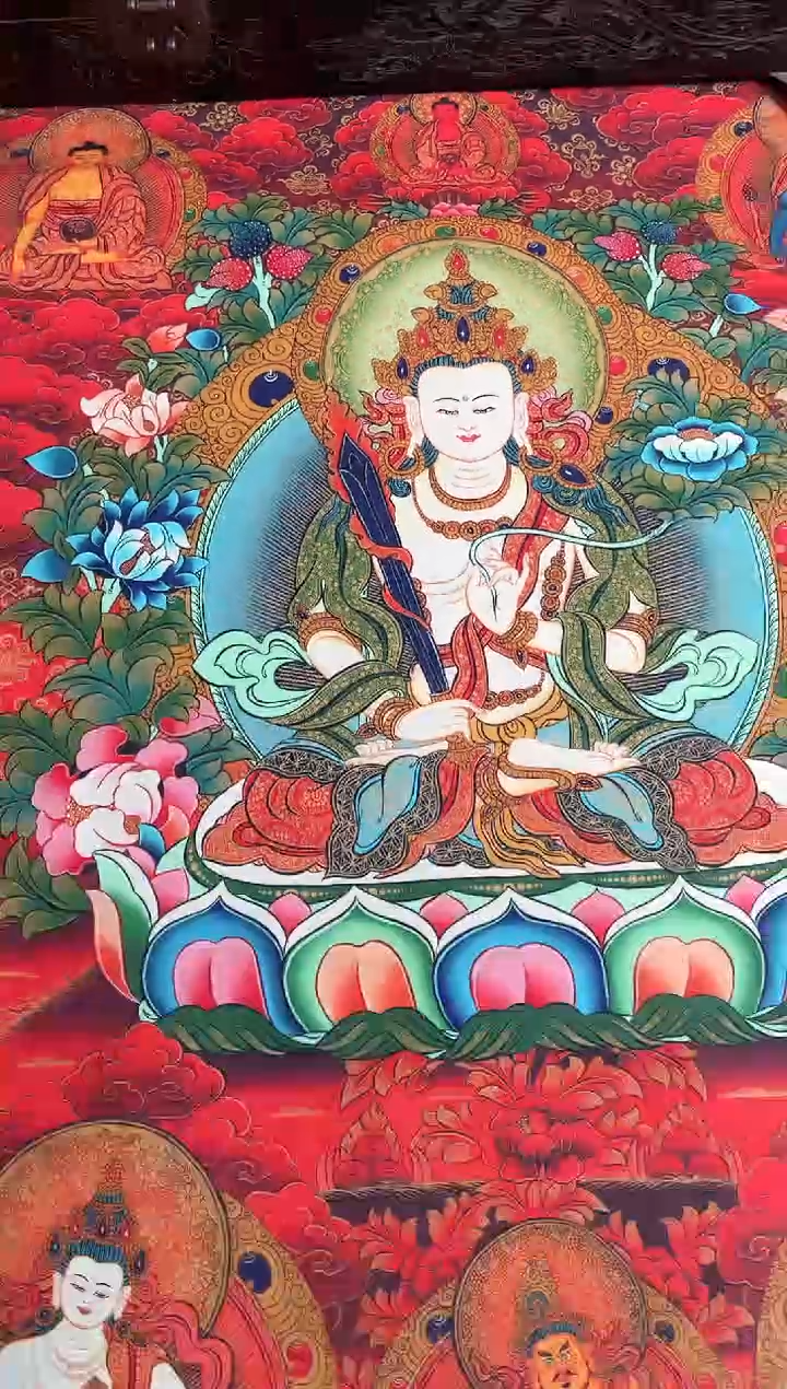 卷轴画路路的唐卡tk160