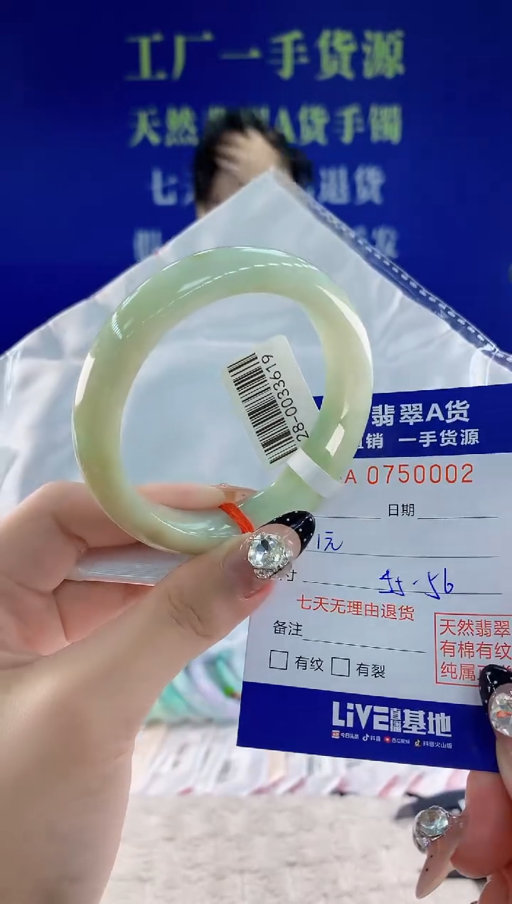 未镶嵌手镯翡翠02天然翡翠A货