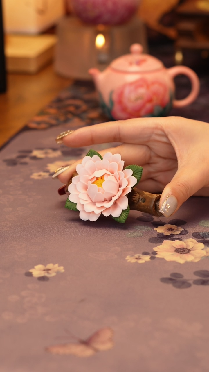 【闪购商品】牡丹摆件········