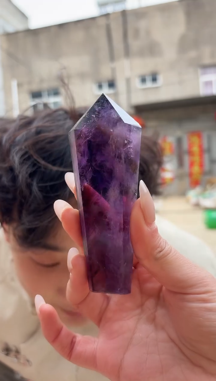 【闪购商品】摆件未镶嵌水晶紫水晶 54