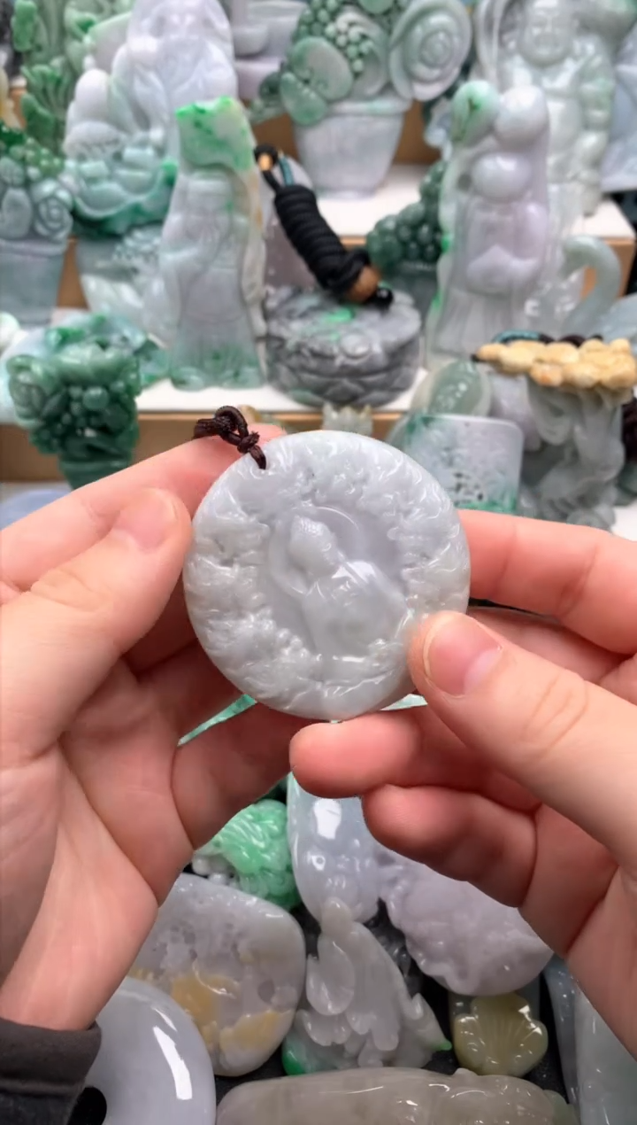 吊坠(不含链)未镶嵌翡翠1