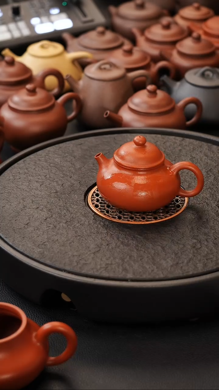 小容天 130cc 小煤窑生砂生料朱泥