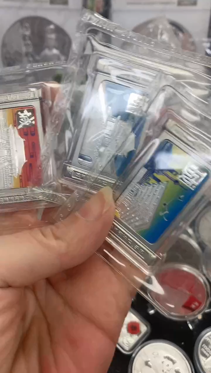 纯银山****）世博银条3*10克套装