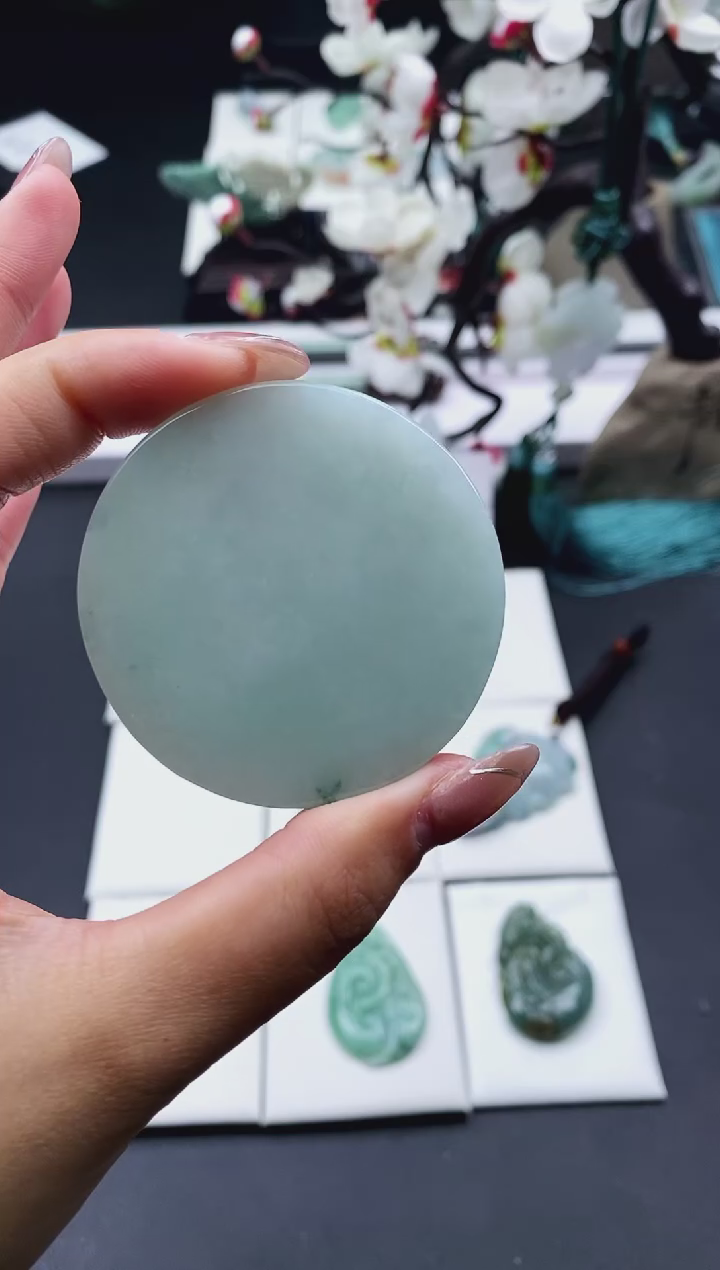 【闪购商品】翡翠颈饰未镶嵌天然缅甸翡翠A货