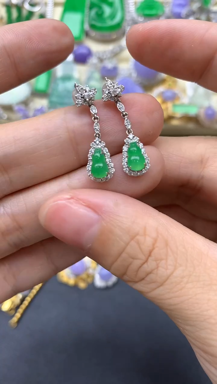 【闪购商品】翡翠颈饰18K金镶嵌507-中国好珍宝