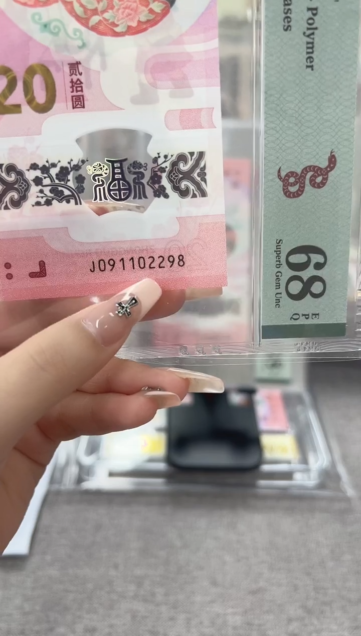 塑料蛇钞J091102298PMG68