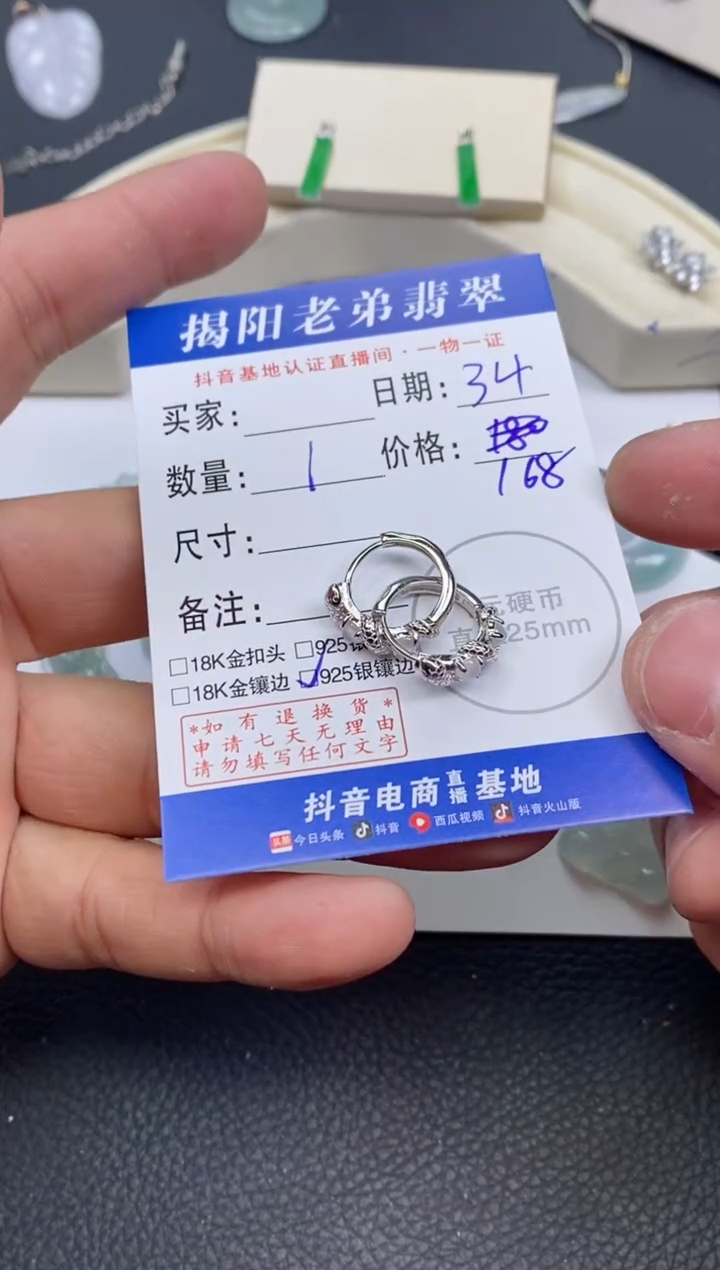 【闪购商品】翡翠颈饰银S925镶嵌多样性发其中一件