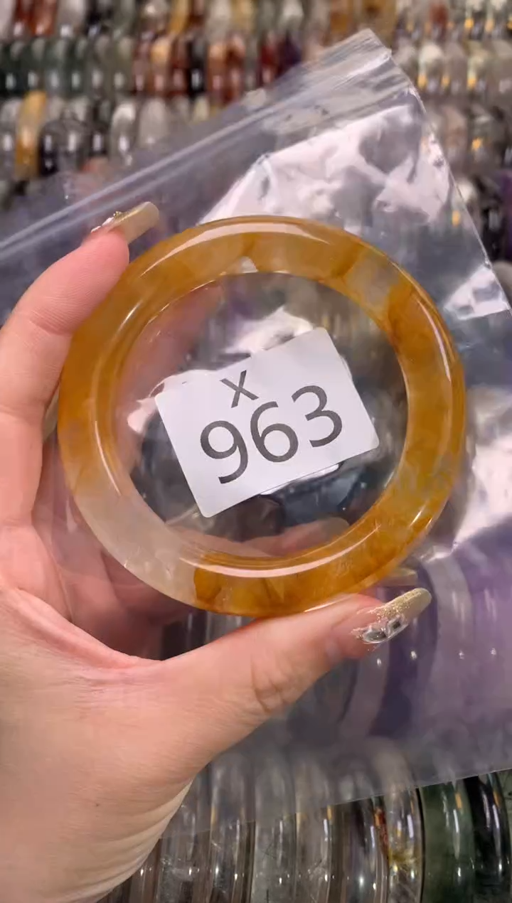【闪购商品】水晶水晶手镯未镶嵌963-59