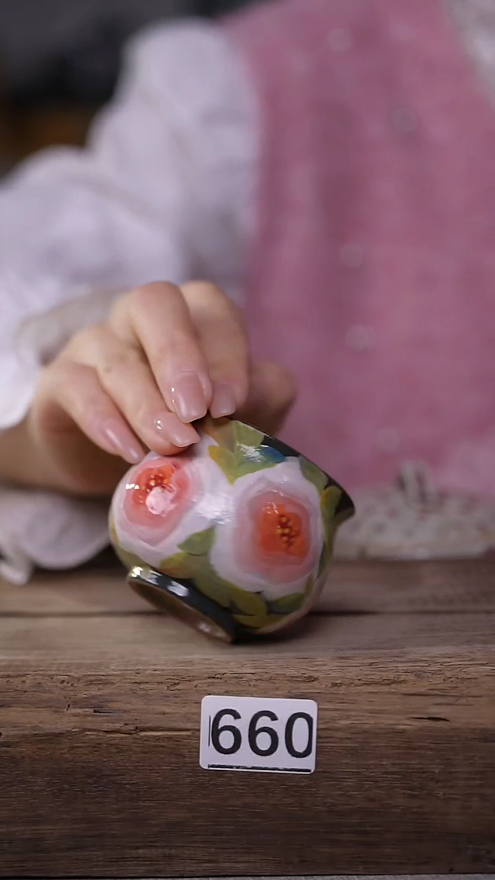 【闪购商品】瓷片油画风·彩绘·设计师石一款