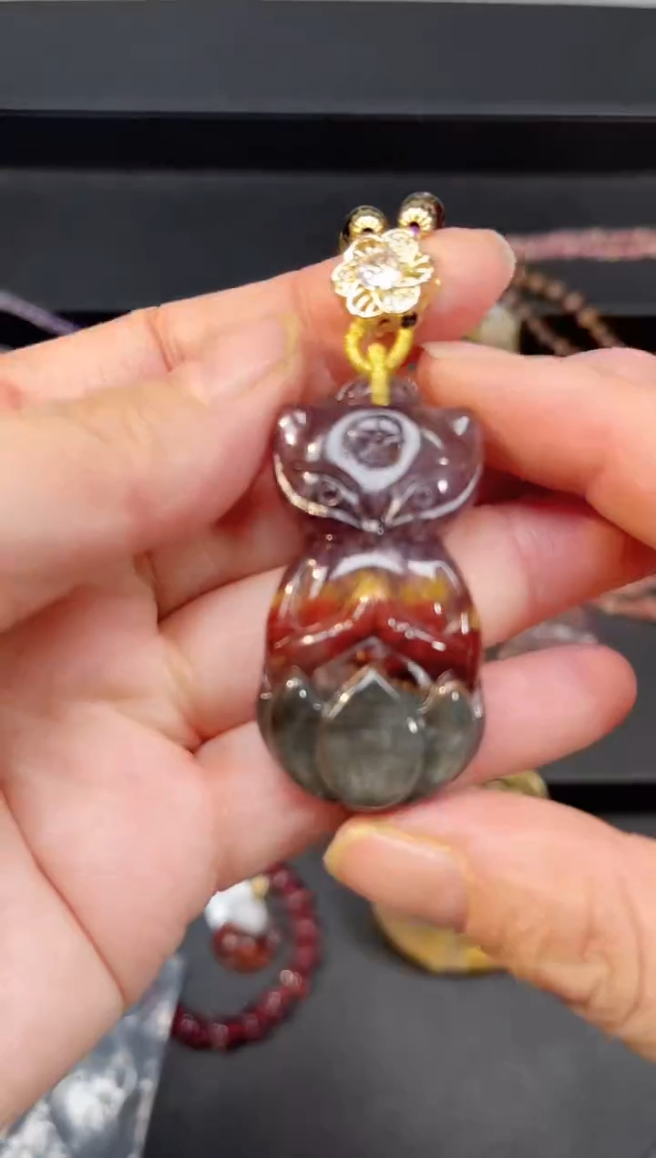 未镶嵌颈饰水晶【百晶灵儿】定制款