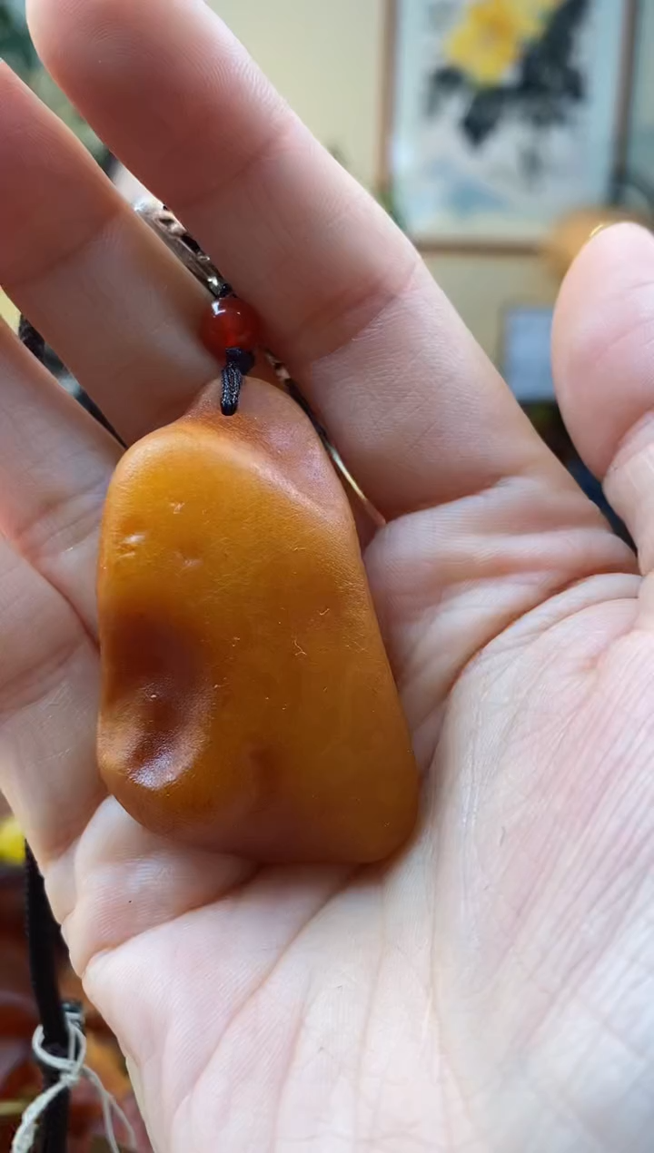 【闪购商品】琥珀颈饰未镶嵌吊坠