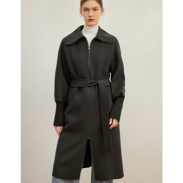 【静姐专属】格纹毛呢夹克时尚外套防风温暖上衣特卖Y426302694