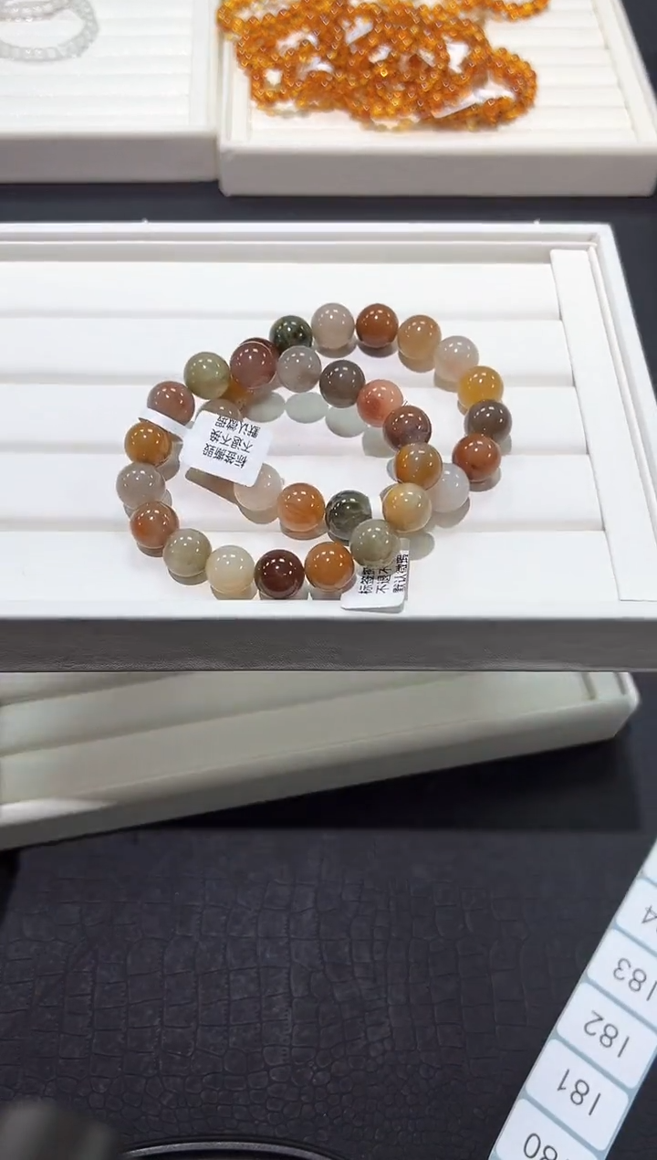 水晶手链未镶嵌77l多样性发其一【1条】默认微瑕12mm