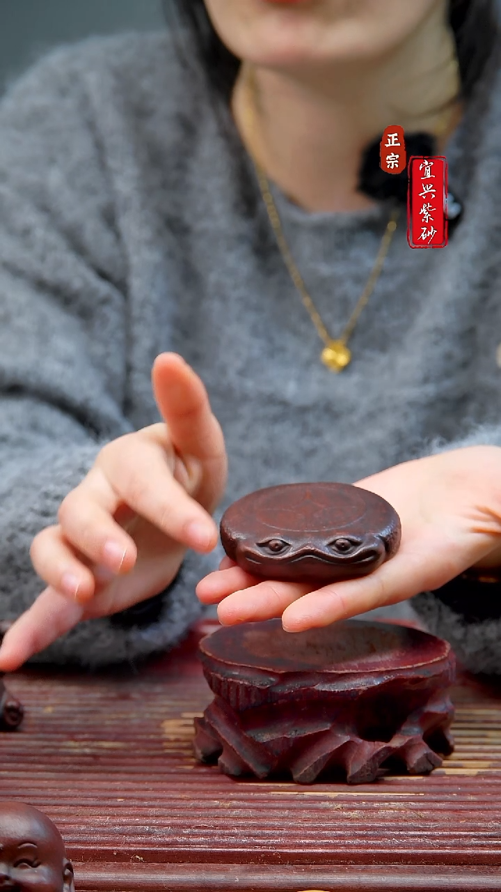 紫砂宜兴紫砂茶宠摆件