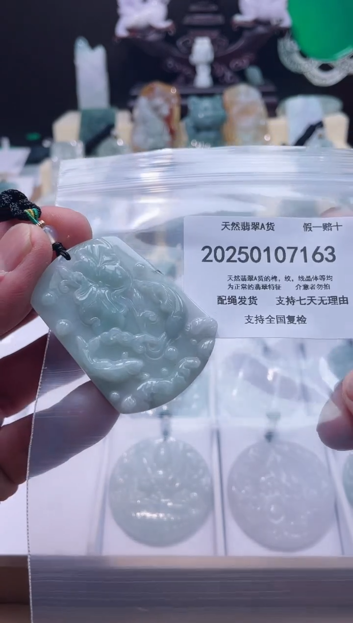 【闪购商品】翡翠颈饰未镶嵌闪购商品8号店200250010023