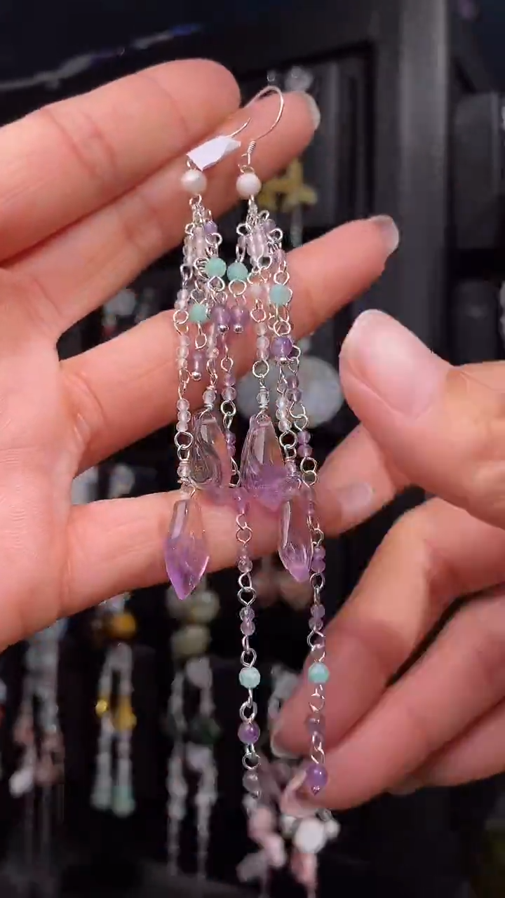 未镶嵌耳饰水晶傅****儿 傅诗淇的小媳妇儿